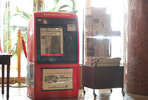 Newspaper Vending Machine (Stars and Stripes)